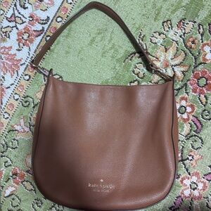 Kate Spade Tan Leather Shoulder Bag